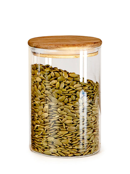 Bundle of 3 Acacia Lid Jars (50 oz)