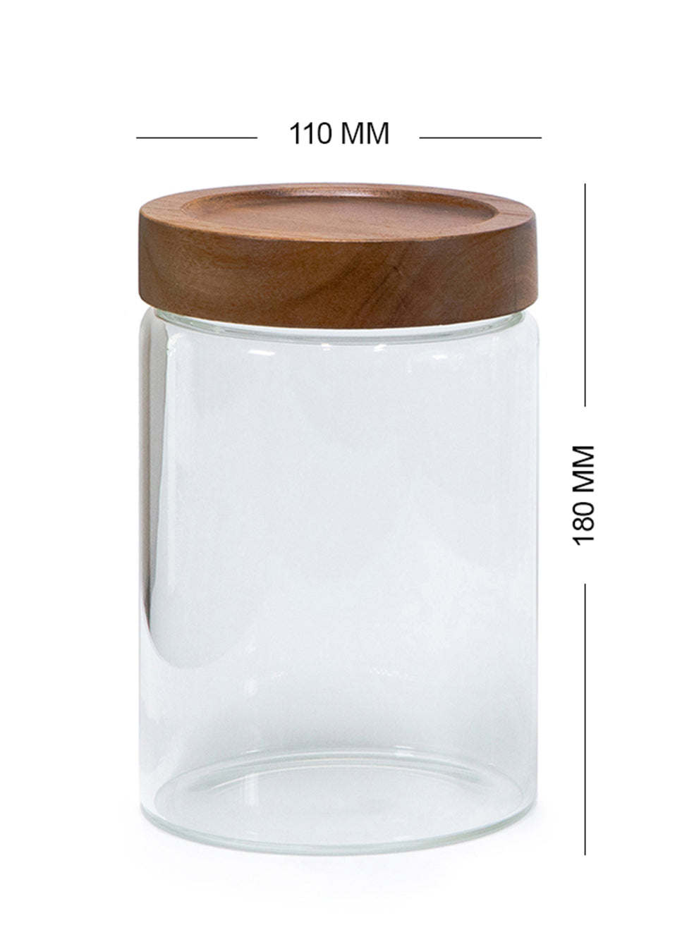 Bundle of 3 Acacia Screw-Top Canisters (50 oz)