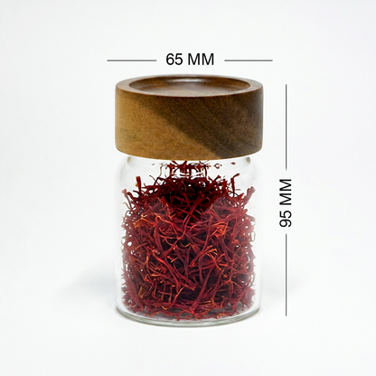 Bundle of 4 Acacia Screw-Top Canisters (3,5,7,9 oz)
