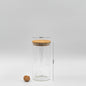Units Of Round Bamboo Lid Jars (27 oz, 40 oz, 50 oz, 77 oz, 100 oz), Pasta Container,  Flour Container, Cereal Container