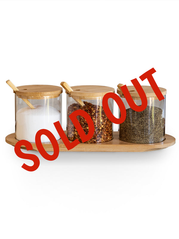 Rosy Spice jar Set, 12 oz Spice Jars with Bamboo Lids, Spice Jars