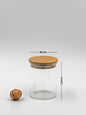 Units of Round Bamboo Lid Jars (17 oz, 27 oz, 32 oz), Airtight Container, Food Storage Container,